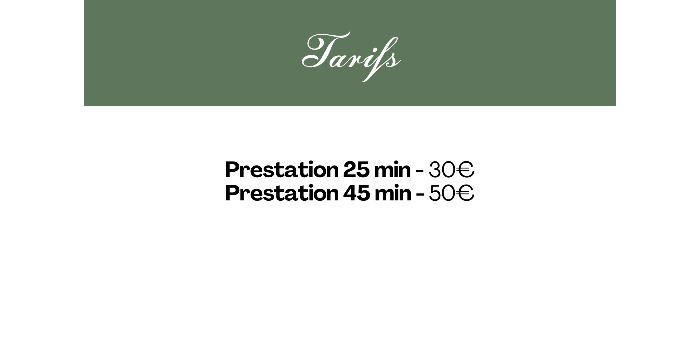 Tarif massage enfant